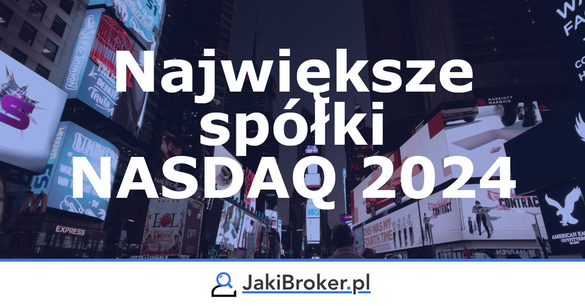 Największe spółki na NASDAQ 2024